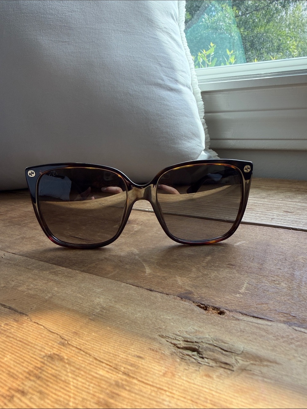 Gucci Havana Sunglasses Tortoise Brown - Picture 5 of 12
